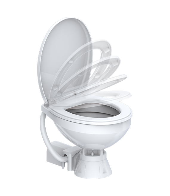 SEAFLO Electric Marine Toilet – Regular (Large Bowl) Dc12v / 24v