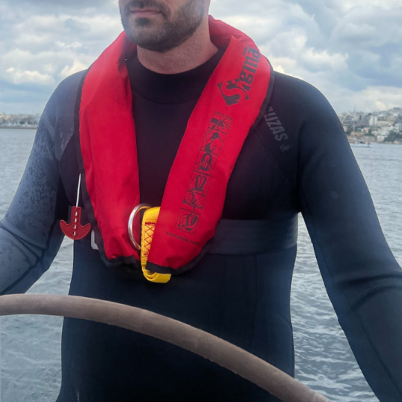 Lalizas Sigma Auto Inflatable Lifejacket 170N